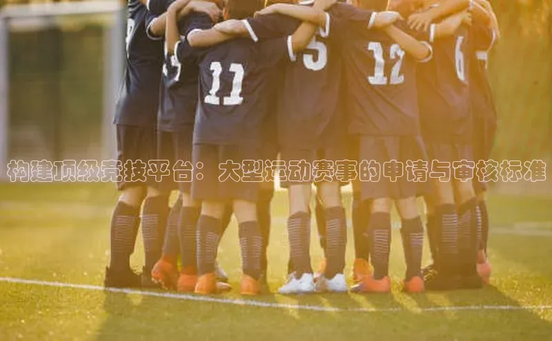 构建顶级竞技平台：大型运动赛事的申请与审核标准
